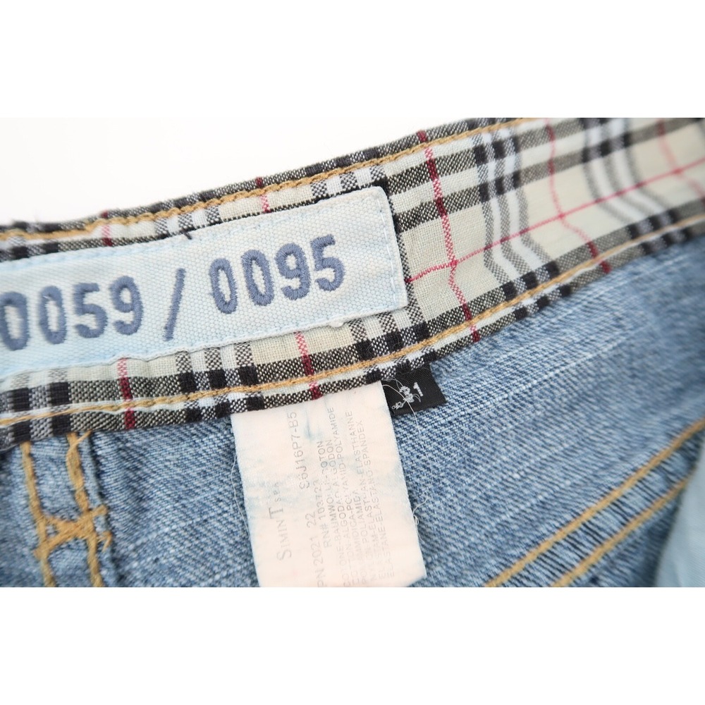 Armani Jeans Mens 31 Straight Light Wash Denim Mid‎ Rise Stretch 31x33 - Picture 8 of 8